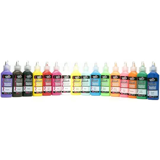 Tulip&#xAE; Rainbow 16 Color Dimensional Fabric Paint Kit